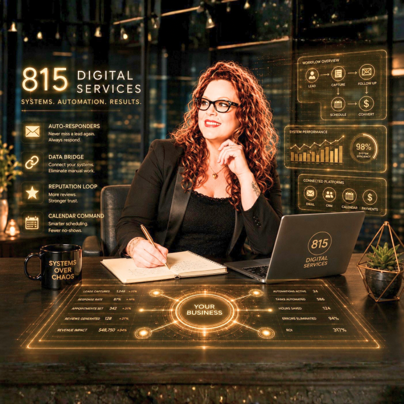Meet Rhiannon — Founder, 815 Digital Services