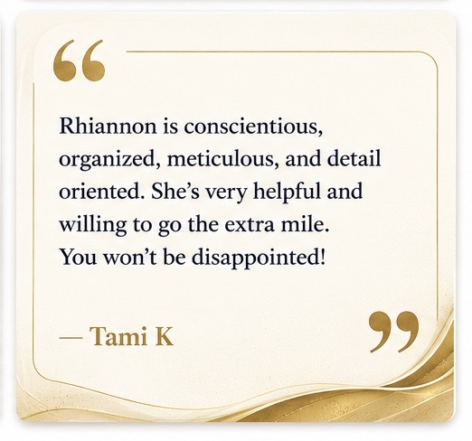 Testimonial from Tami K.